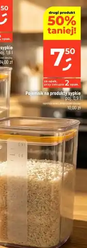 Dealz Pojemnik na produkty sypkie oferta