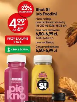 Żabka Shot S! lub Foodini oferta