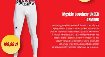 Męskie legginsy under armour