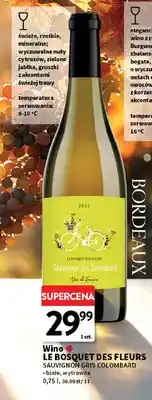 Wino białe Le Bosquet Des Fleurs Sauvignon Gris Colombard wytrawne