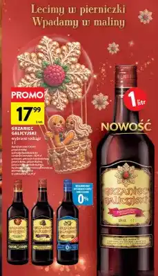 Intermarche Wino czerwone Grzaniec Galicyjski pierniczkowo-malinowy oferta