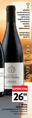 Wino czerwone Ventoux Le Domaine de Petit Safre