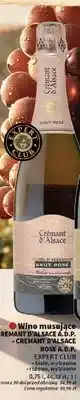 Intermarche Wino musujące Cremant d'Alsace Rose A.D.P. Expert Club oferta