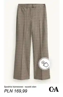 C&A Spodnie biznesowe wysoki stan C & A oferta