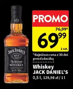 Intermarche Whiskey Jack Daniel's oferta