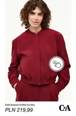 C&A Sztruksowa krótka kurtka C & A oferta
