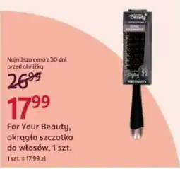Rossmann For Your Beauty, okrągła szczotka do włosów oferta