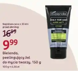 Rossmann Bielenda, peelingujący żel do mycia twarzy oferta