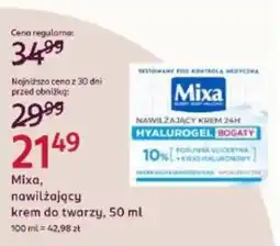 Rossmann Mixa, nawilżający krem do twarzy oferta
