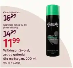 Rossmann Wilkinson Sword, żel do golenia dla mężczyzn oferta