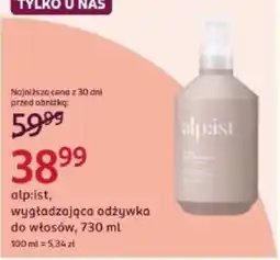 Rossmann alp:ist, wygładzająca odżywka do włosów oferta