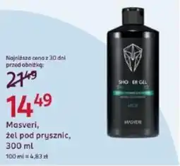 Rossmann Masveri, żel pod prysznic oferta