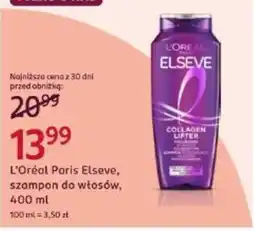 Rossmann L'Oréal Paris Elseve, szampon do włosów oferta