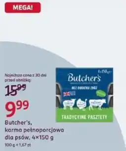 Rossmann Butcher's, karma pełnoporcjowa dla psów oferta