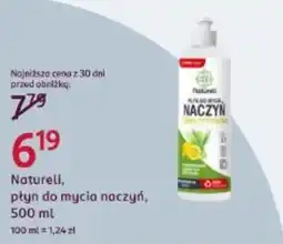 Rossmann Płyn do mycia naczyń Natureli oferta