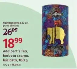 Rossmann Adalbert's Tea, herbata czarna, liściasta oferta