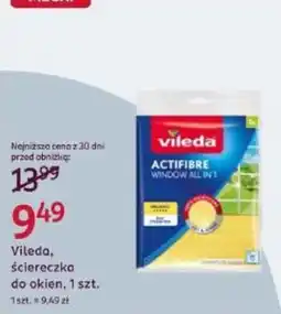 Rossmann Vileda, ściereczka do okien oferta