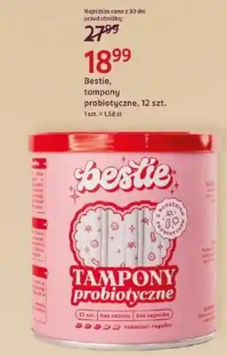 Rossmann Bestie Tampony probiotyczne oferta