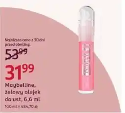 Rossmann Maybelline żelowy olejek do ust oferta