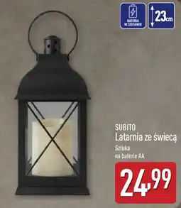 ALDI Latarnia ze świecą Sztuka oferta