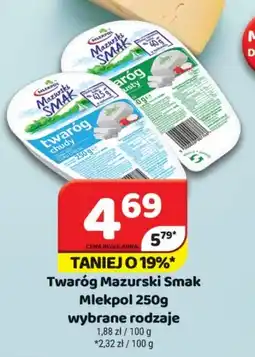 Delfin Twaróg Mazurski Smak Mlekpolski oferta