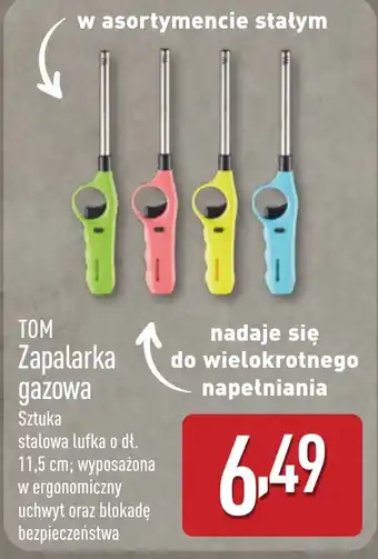 ALDI Zapalarka gazowa TOM oferta