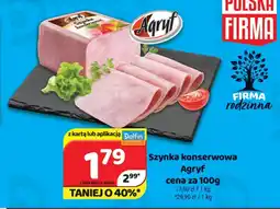 Delfin Szynka konserwowa Agryf oferta
