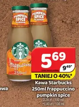 Delfin Kawa Starbucks frappuccino pumpkin spice oferta