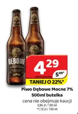 Delfin Piwo Dębowa Mocne oferta