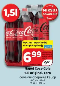 Delfin Napój Coca-Cola oferta