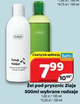 Delfin Żel pod prysznic Ziaja oferta