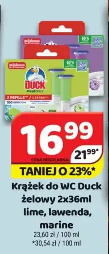 Delfin Krążek do WC Duck oferta