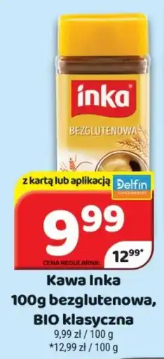 Delfin Kawa Inka bezglutenowa, BIO klasyczna oferta