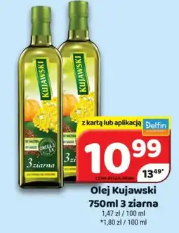 Delfin Olej Kujawski 3 ziarna oferta