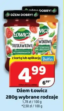 Delfin Dżem Łowicz wybrane rodzaje oferta