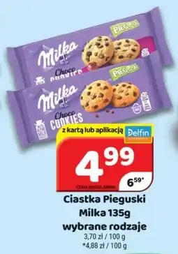 Delfin Ciastka Pieguski Milka oferta