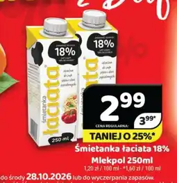 Delfin Śmietanka Łaciata 18% oferta
