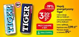 Żabka Napój energetyczny Tiger oferta