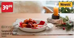 Jula Świąteczny talerz cukierek oferta