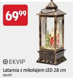Jula Laternia z mikołajem LED oferta