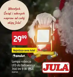 Jula Lampa robocza led do ładowania oferta