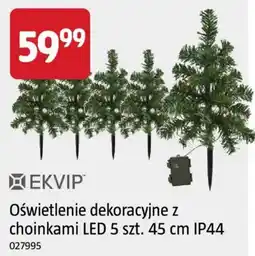 Jula Oświetlenie dekoracyjne z choinkami LED EKVIP oferta