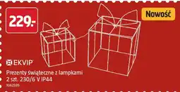 Jula Prezenty świąteczne z lampkami oferta