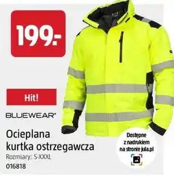 Jula Ocieplana kurtka ostrzegawcza BLUEWEAR oferta