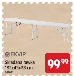 Jula EKVIP Składana ławka oferta