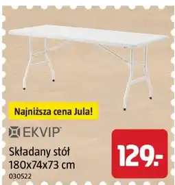 Jula Skladany stół EKVIP oferta