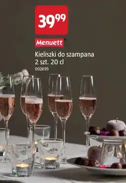 Jula Kieliszki do szampana Menuett oferta