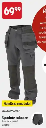 Jula Spodnie robocze Bluewear oferta