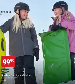 Jula Spodnie termiczne dla dzieci oferta