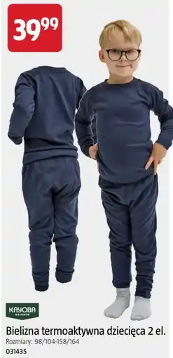 Jula Bielizna termoaktywna dziecięca 2 el. Kayoba Outdoors oferta